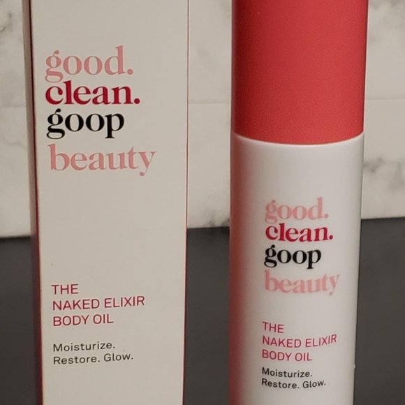 Goop Skincare Gwyneth Paltrow Naked Elixir Body Oil NEW - Picture 3 of 7